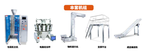 立式全自动多功能包装机组成部分