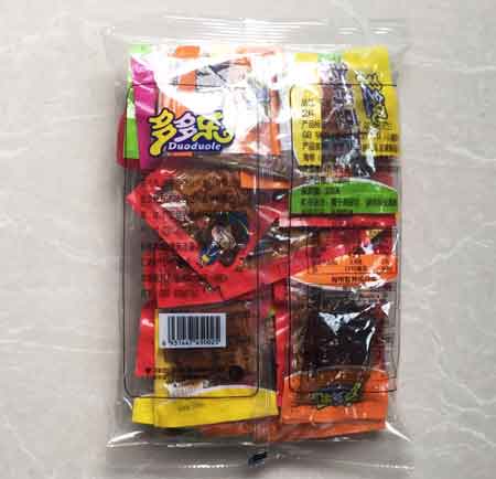 休闲小食品袋中袋展示图