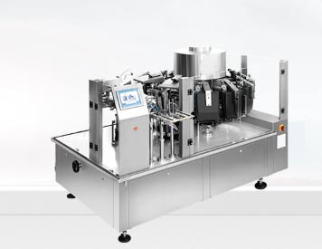 全自动豆干给袋式真空包装机