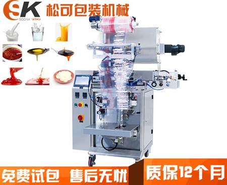  立式袋装液体自动包装机展示图