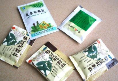 药物颗粒冲剂包装