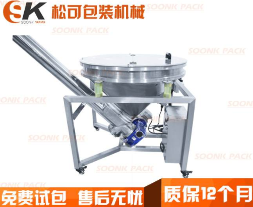 粉末粉剂包装机螺杆上料机展示图