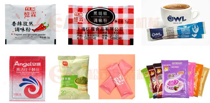 小袋粉末粉剂包装展示图